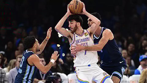 Thunder stretch NBA win streak to 13 as Celtics edge T-Wolves