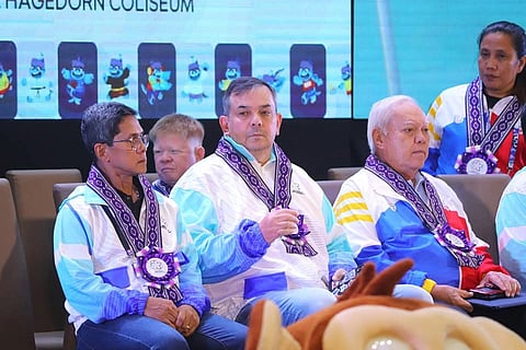 PSC chairperson Richard Bachmann (middle) wants a simplified talent ID program with national sports associations.