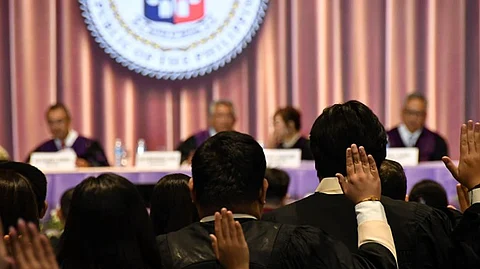 New lawyers take oath 24 January