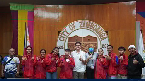 Zambo weightlifting medalists feted