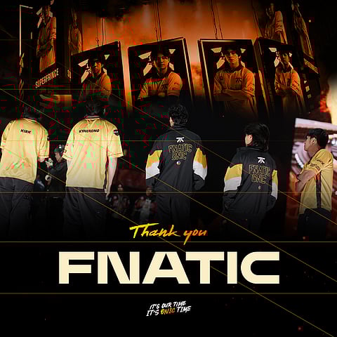 ONIC bids goodbye to Fnatic