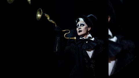 JAMES Williams as ‘the child catcher’ in ‘Chitty Chitty Bang Bang.’