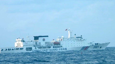 Vigilant eye on the horizon The Philippine Coast Guard had monitored Chinese Coast Guard vessel 5901, stationed 54 nautical miles off Capones Island, Zambales, on using Canada’s Dark Vessel Detection.