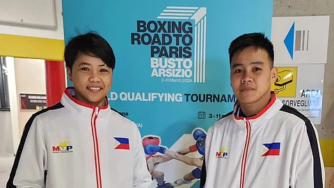 NESTHY Petecio (right) and Aira Villegas will be honored with the PSA President’s Award when the organization holds its Annual Awards Night on 27 January at the Manila Hotel.