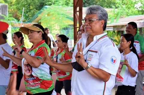 Dina Bonnevie and husband Agriculture undersecretary Deogracias Victor B. Savellano