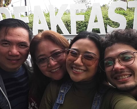 Amay Amon, Analie Daug, Morissette Amon and Dave Lamar