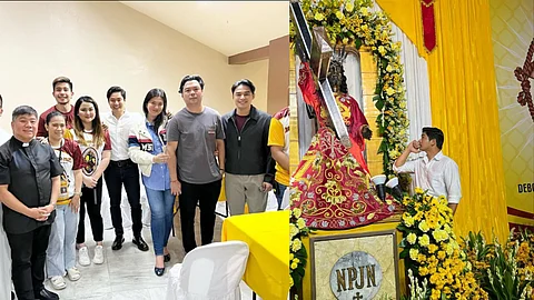 Rodjun Cruz, Dianne Medina, Coco Martin, Dimoles Romana and husband Boyet with McCoy De Leon