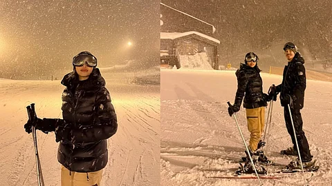 Maine Mendoza and Arjo Atayde in Hokkaido, Japan
