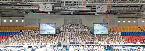 Certified instructors are going to converge at the Ninoy Aquino Stadium when the Philippine Taekwondo Association holds its annual general assembly on Sunday.