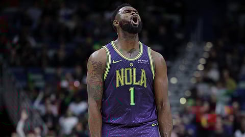 Zion Williamson gets slapped with a one-game suspension by the New Orleans Pelicans after violating a team policy.
