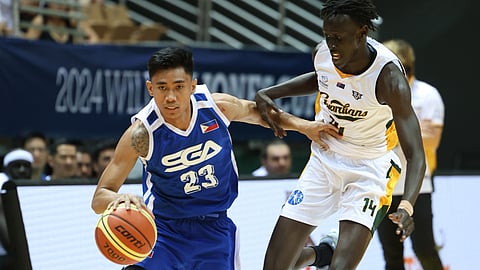 Rhenz Abando gets another chance to shine for SGA in the 34th Dubai International Basketball Championships taking place late this month in the UAE.