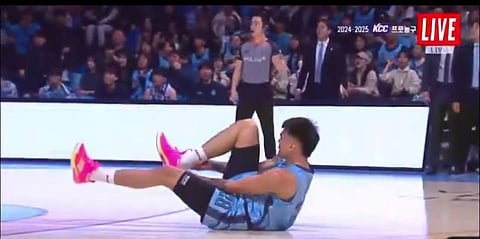 Quiambao suffers ankle injury