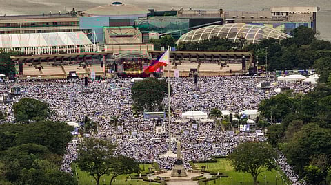 Peace-loving people Just days after the annual crowd-drawer Feast of the Black Nazarene, Manila once more came alive yesterday with over 1.5 million members of the Iglesia Ni Cristo from various provinces gathering at the Quirino Grandstand for the National Rally for Peace. The event emphasized unity and expressed support for President Ferdinand Marcos Jr.’s stance against the impeachment of Vice President Sara Duterte. Rally participants urged leaders to prioritize national harmony. Malacañang said the rally was a constitutional right and part of the national conversation for resolving key issues.