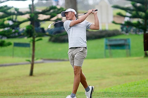 Jeffren Lumbo cards 35 points to help Time Cargo inch closer to the Barako Golf Cup title on Thursday at the Mount Malarayat Golf and Country Club.