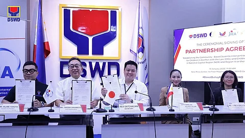 DSWD, JICA join hands for troubled kids