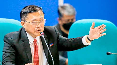 THE Committee on Health and Demography, headed by Senator Christopher 'Bong' Go, continues its inquiry into the transfer of the Philippine Health Insurance Corporation’s excess funds and the implementation of the Universal Health Care Act on Thursday.