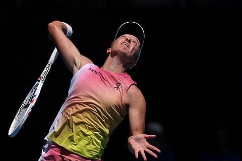 Iga Swiatek displays her deadly form to outduel Rebecca Sramkova 6-0, 6-2 in the second round of the women’s singles event of the Australian Open.