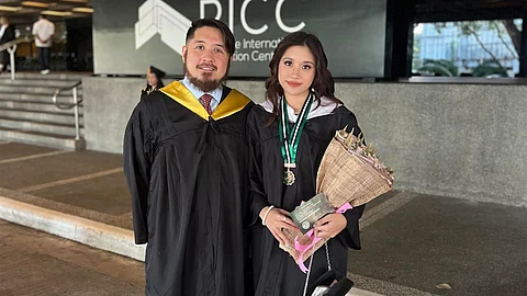 Diosdado Babar III and Felisha Danna Babar.