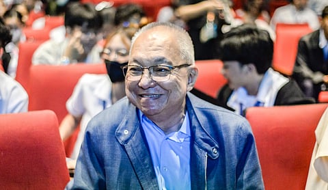 National Artist for Film and Broadcast Arts Ricky Lee during the CCP Cine Icons at Adamson University