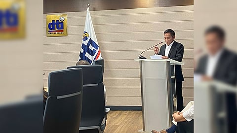 Small Business Corporation president and CEO Robert Bastillo launched two new loan programs, the Purchase Order Financing and Business Expansion Financing, set to usher relief to micro, small and medium enterprises still reeling from economic headwinds, in Makati City on Friday.