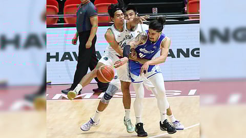 Hong Kong Eastern turns to Steven Guinchard (right), who shot 20 points in the team’s 134-110 win over Terrafirma on Friday in the PBA Commissioner’s Cup at the Philsports.