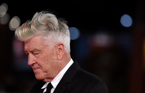 US director David Lynch arrives at the 12th Rome Film Festival on November 4, 2017 in Rome. Lynch -- the groundbreaking director behind "Mulholland Drive" and television's "Twin Peaks," who gained a cult following for his unsettling portraits of American life -- has died, his family announced on January 16, 2025. He was 78 years old.