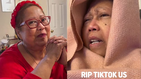 Mama Lulu reacts and family reacts to TikTok ban in the US.
