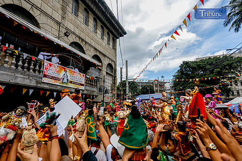 HUNDREDS of devotees flocked to Tondo Church on Sunday, 19 January 2025, to have their Sto. Niño replicas blessed.