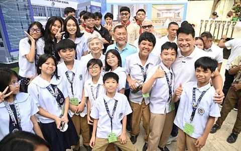 Manila kicks off V. Mapa High School complex construction