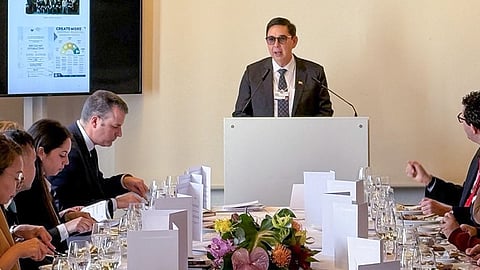 To kick off the World Economic Forum in Davos-Klosters, Switzerland, the Philippine delegation, led by Finance Secretary Ralph G. Recto, convened for a briefing with WEF representatives.