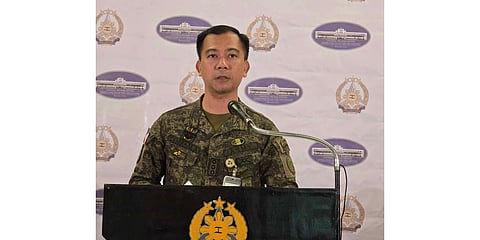 Philippine Army spokesperson Col. Louie Dema-ala