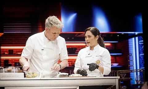 Judy Ann Santos with British Celebrity Chef Gordon Ramsay