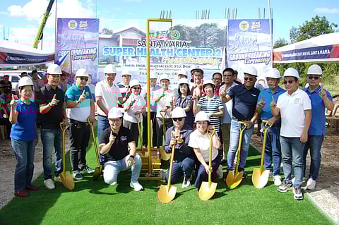Groundbreaking for Super health Center in Santa Maria, Bulacan