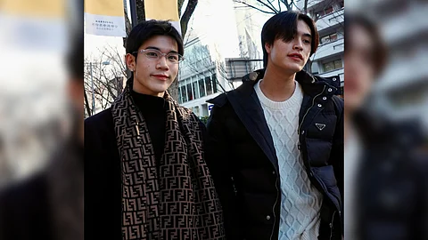 Thai BL sensations Gemini Norawit and Fourth Nattawat.