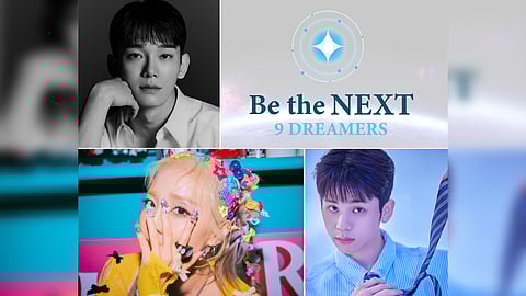 EXO’s Chen, 2NE1’s Sandara Park and HORI7ON’s Vinci.