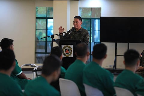 Philippine Army Chief Lt.Gen. Roy Galido (FIles)