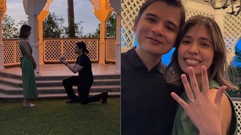 Paolo Benjamin Guico and girlfriend Maria Rachel are now engaged