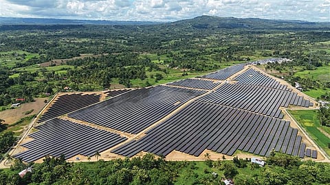 DAGOHOY Solar Power Project of PetroEnergy Resources Corp. of the Yuchengco Group in Dagohoy, Bohol.