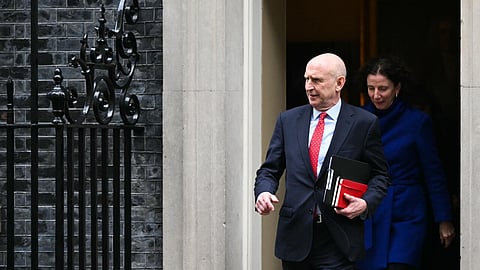 British Defence Minister John Healey warned Russian President Vladimir Putin after a Russian 'spy ship' was tracked by the Royal Navy in UK waters.