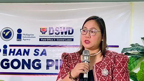 Department of Social Welfare and Development Regional Director Venus Rebuldela