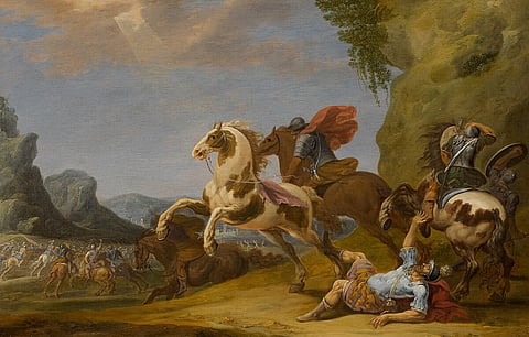 The conversion of Saint Paul, by
Simon Johannes van Douw
