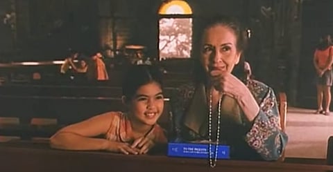 Shaina Magdayao and Gloria Romero in 2000 movie "Tanging Yaman"