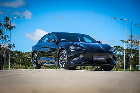 The BYD Seal Advanced offers a sleek design and dynamic performance.