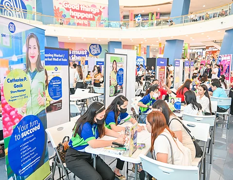 The Project DAPAT (Department of Labor and Employment (DOLE) Action Plan and Transition) Job Fair at SM Mall of Asia in November 2024 assists displaced information technology (IT) workers in finding new opportunities.