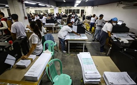 Ballot printing finished by 14 April