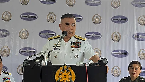 Philippine Navy spokesperson for WPS, Rear Admiral Roy Vincent Trinidad