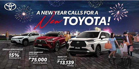 Toyota Motor Philippines welcomes 2025 with exciting offers