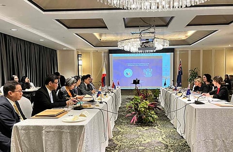 The Philippine negotiating panel, composed of members from the Department of National Defense (DND), Department of Foreign Affairs (DFA), Department of Justice (DOJ), and Presidential Commission on Visiting Forces (PCVF), met the New Zealand panel for the inaugural round of formal negotiations.