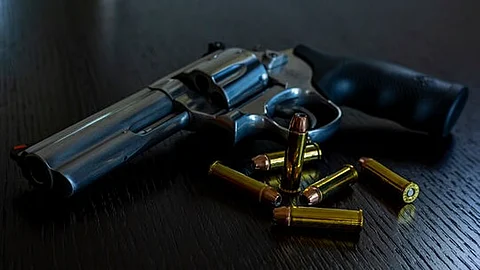 Gun-wielding passenger nabbed