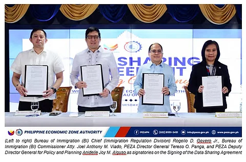 PEZA, BI collaborate to enhance investor-friendly visa services